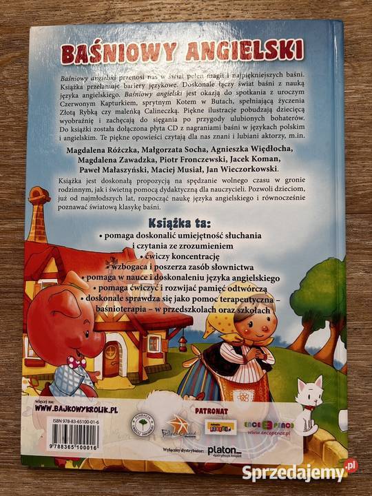 Baśniowy angielski bajki angielsku Wyszków
