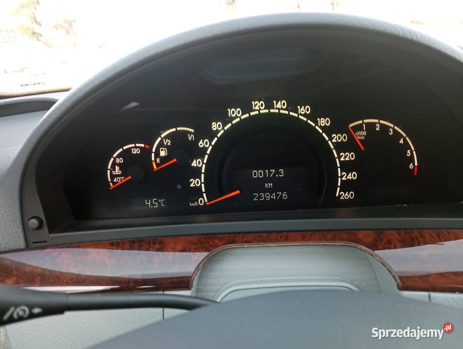 W220 S320LPG W Ładnym stanie do drobnych Śmigiel
