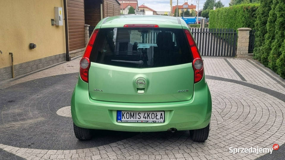 Opel Agila SERWISOWANY Wzorowy Stan Klima elektryczne lusterka