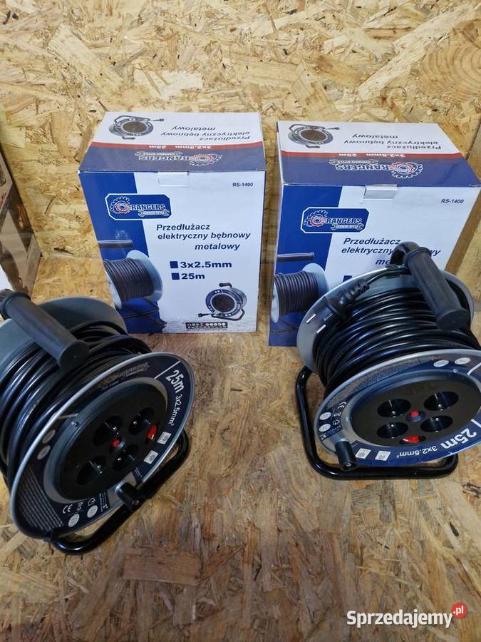 Przedłużacz bębnowy ogrodowy Rangers 25 m 4 Głogowa