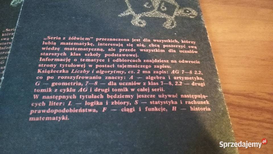 Liczby i algorytmy Cz 12 Krystyna Dałek Seria z
