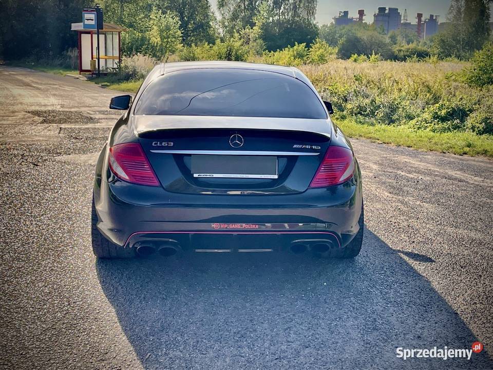 Mercedes S Coupe CL 63 AMG 525 DIABEŁ Night śląskie Dąbrowa Górnicza