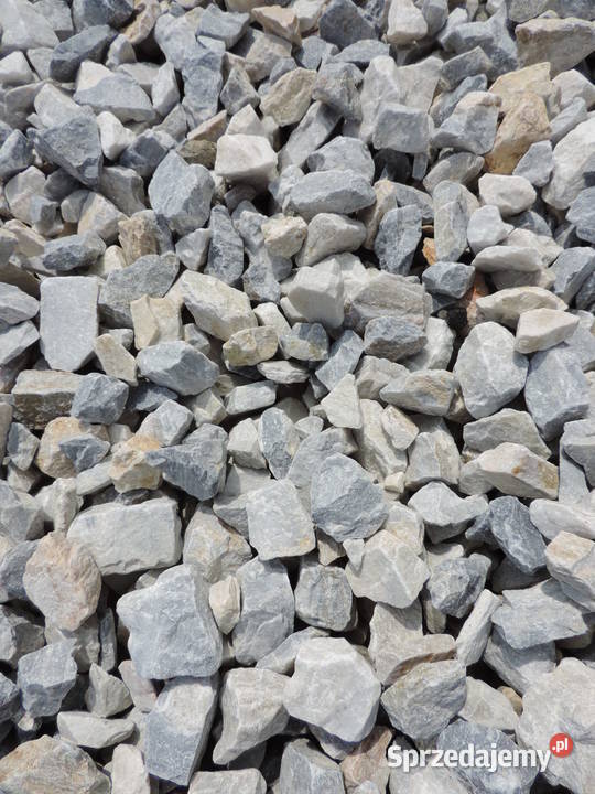 Grys Lazurowy niebieski Grys Granitowy Biała