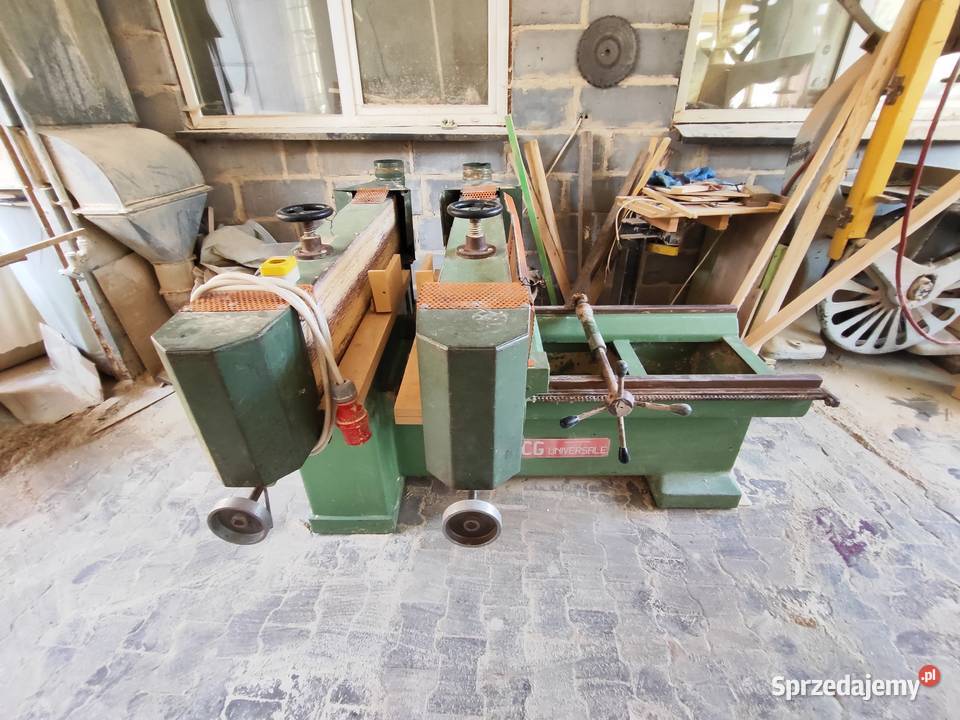 Szlifierka dwustronna do skrzynek pudełek rcg sprzedam