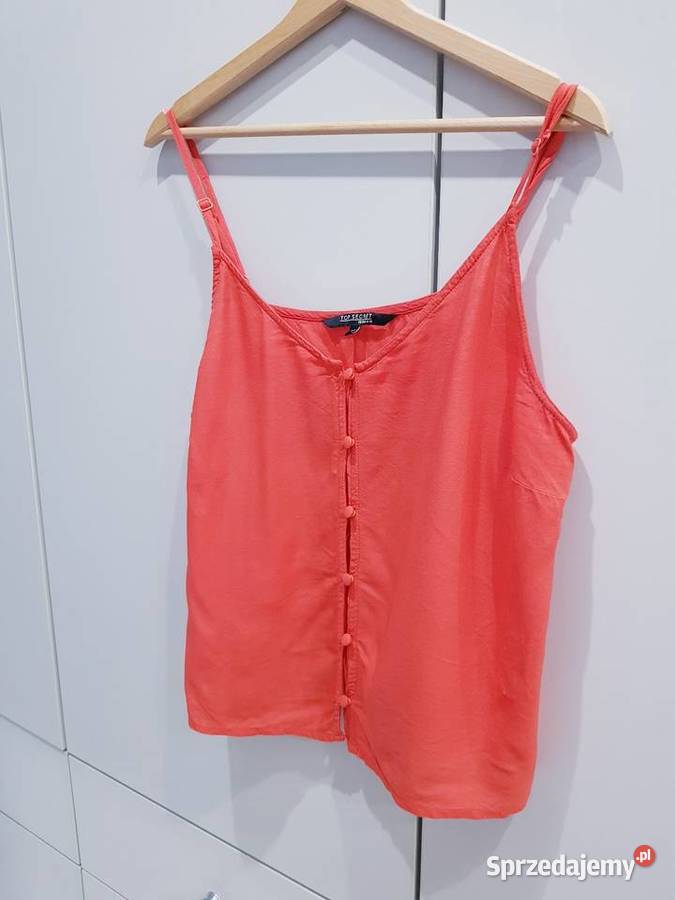 Damski bawełniany rozpinany top z Top Secret Dąbrowa Górnicza
