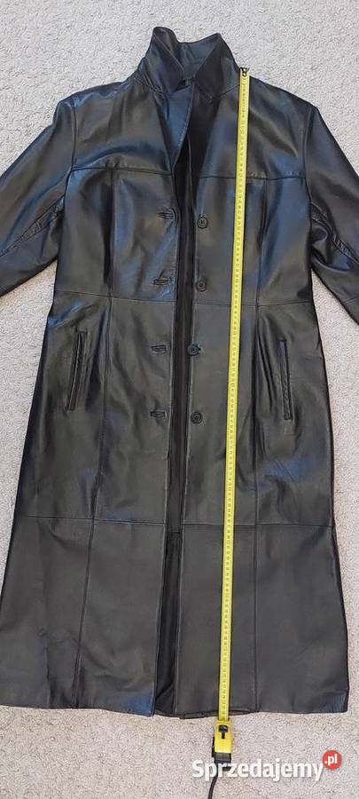 Skórzany płaszcz damski rozmiar XL stan Sochaczew