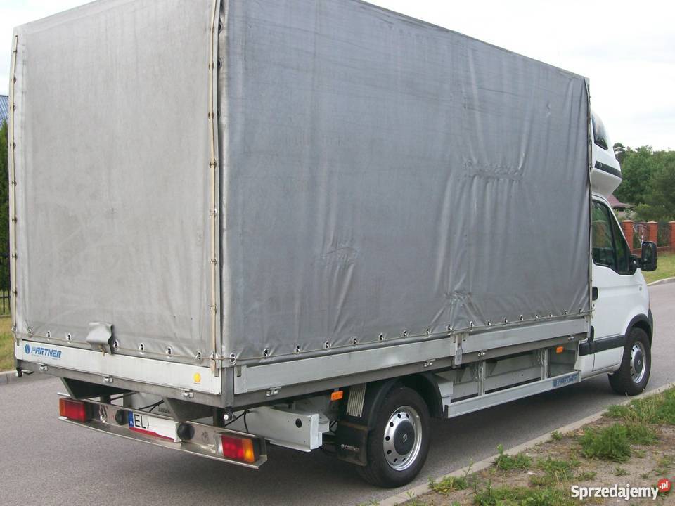Renault MasterKontener 8 palet Sypialnia Webasto Samochody dostawcze Łask