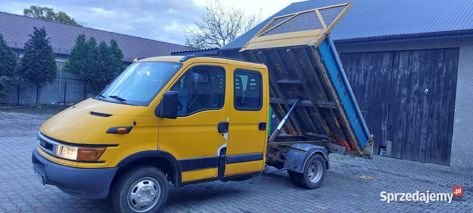 IVECO DAILY 28 Wywrotka Dubel kabina 7 miejsc nieuszkodzony Pyrzowice