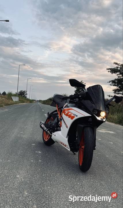 KTM Rc 125 sportowy Kramsk