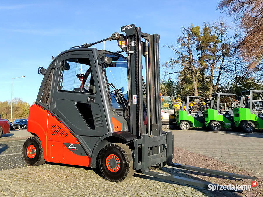 Wózek widłowy gazowy Linde H25T02 25 tony duplex sprzedam