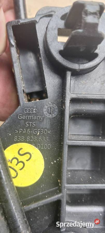 Linka cięgno z rączką otwierania maski AUDI Q3 Szczecin sprzedam