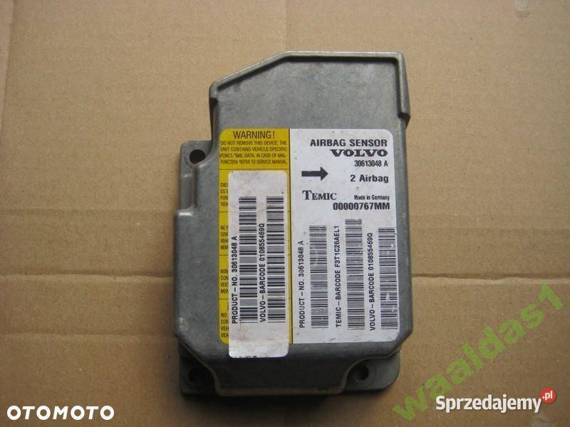 VOLVO S40 V40 0003R SENSOR AIRBAG 30613048A osobowe Rakoniewice sprzedam