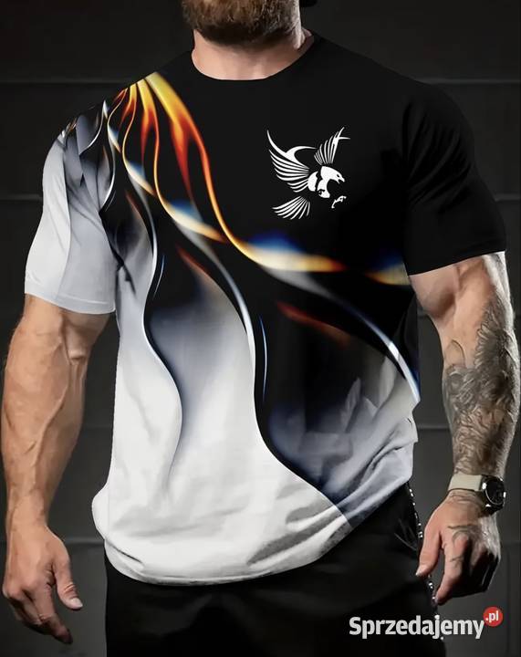 Stylowa i wyrazista koszulka męska z unikalnym lubuskie Gorzów Wielkopolski sprzedam