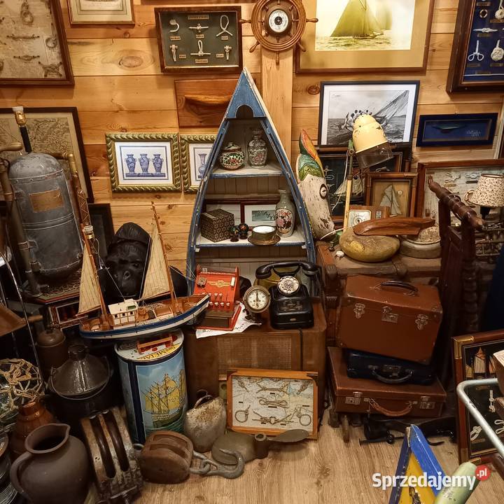 Osobliwości antyki starocie marynistyka Warszawa sprzedam