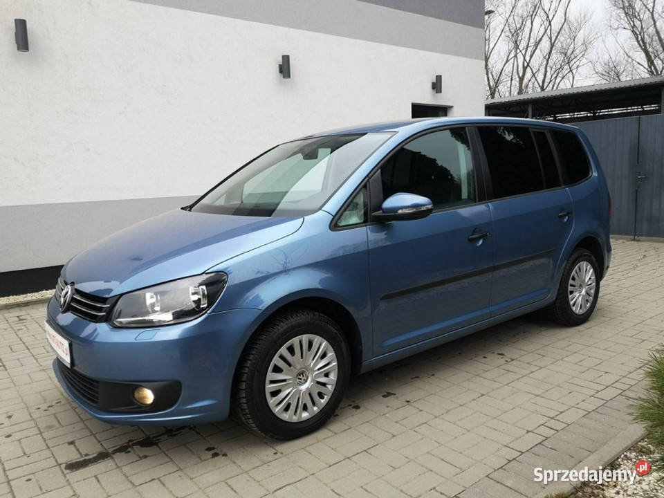 Volkswagen Touran 12 TFSI 105 Klimatronic Isofix światła przeciwmgielne Strzegom