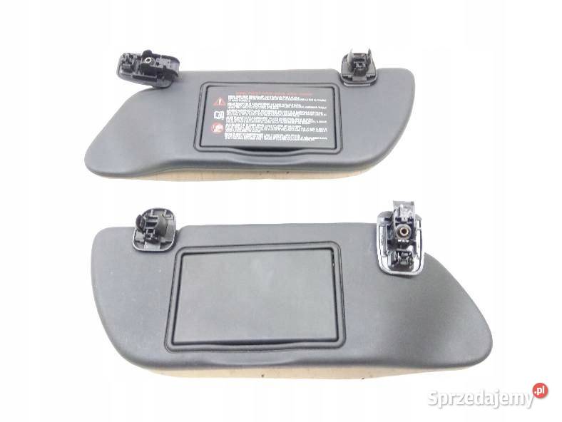 DASZKI PRZECIWSŁONECZNE LEWY PRAWY KOMPLET