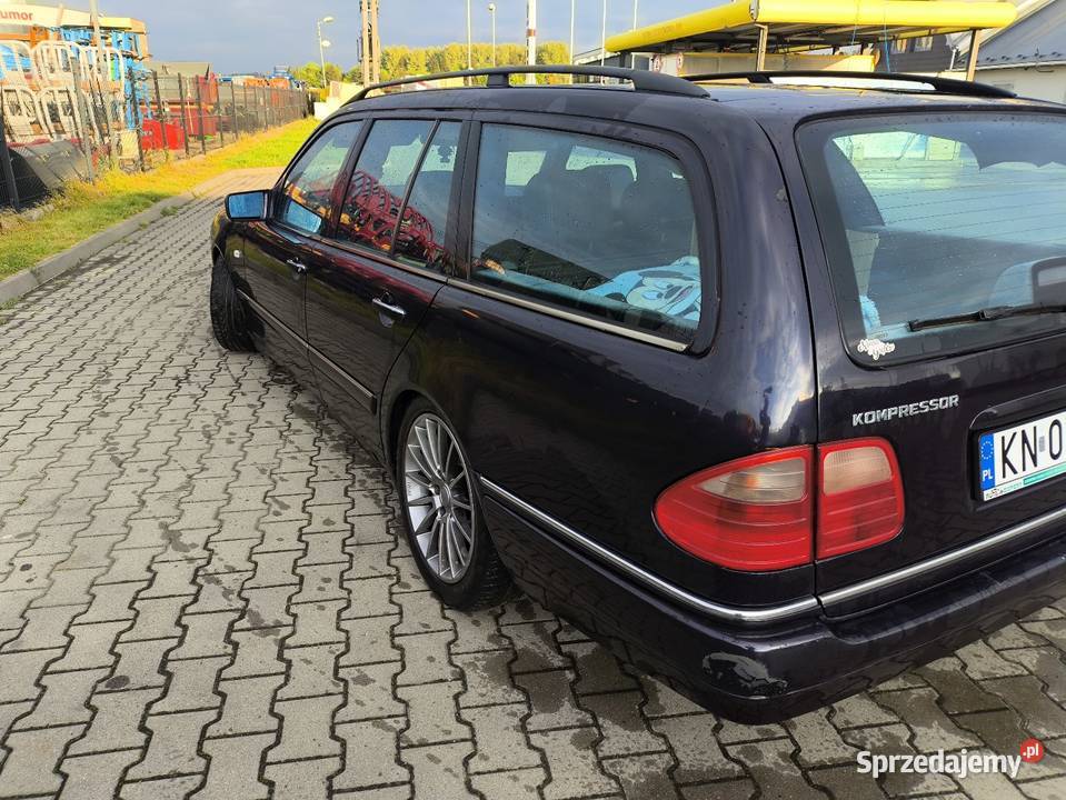 Mercedes S210 W210 kombi avangarde 20 kompresor Zarejestrowany w Polsce Nowy Sącz