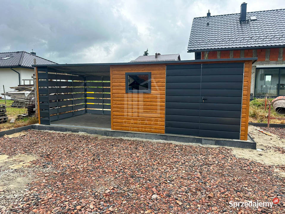 Schowek domek ogrodowy 38x25m wiata 3m drzwi wielkopolskie Gniezno