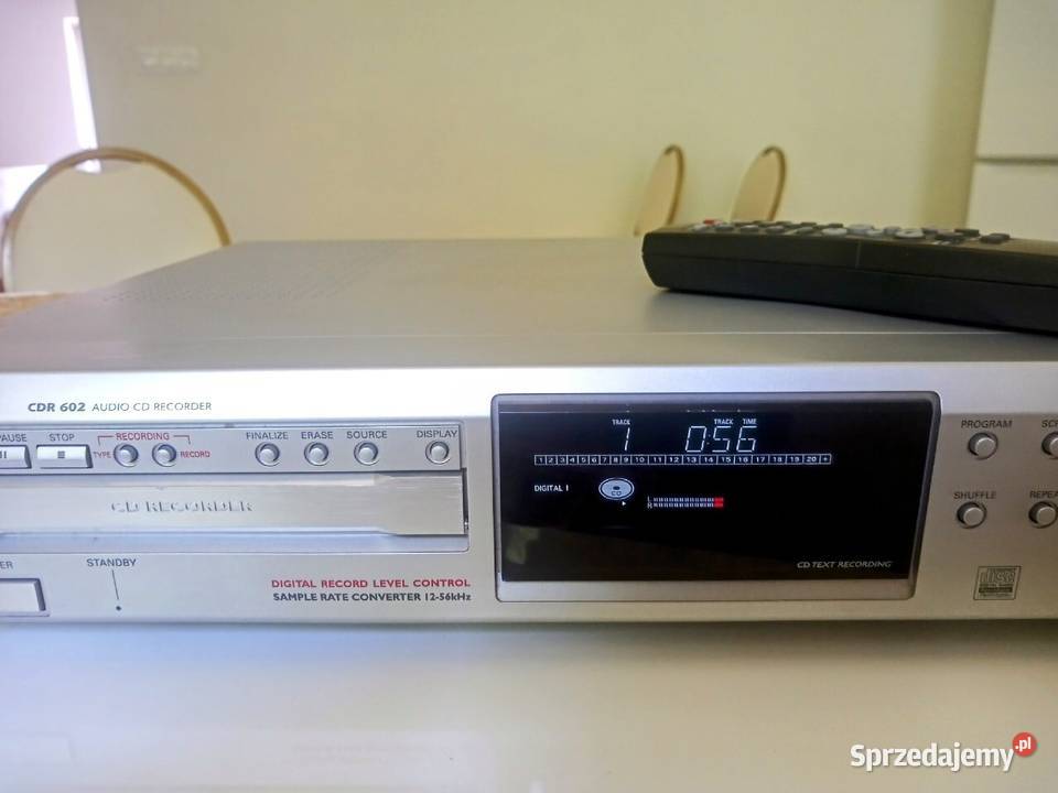 Główne 2 NAGRYWARKA CD PHILIPS CDR 602 SREBRNA łódzkie Łask sprzedam