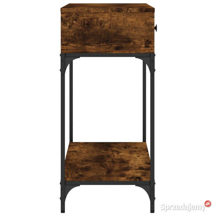Stolik konsolowy przydymiony dąb 100x345x75