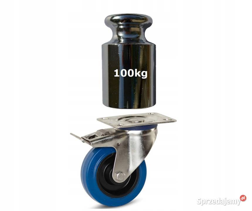 Koło Kółko Obrotowe z Gumy Hamulec 100mm 100 Kozienice