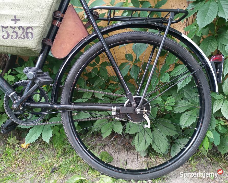 Zabytkowy Szwajcarski Rower Wojskowy Konin