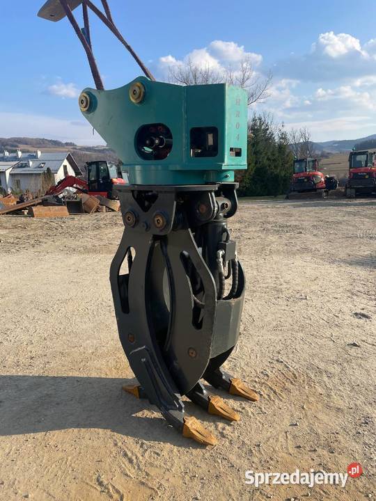 Chwytak z rotatorem 360 HR04 do koparki do 815t Mszana Dolna