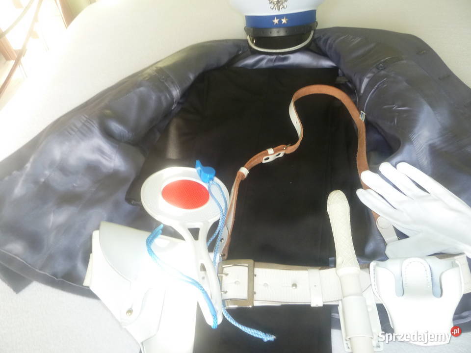 Mundur Młodszego Oficera Milicja epoka PRL małopolskie Rzepiennik Marciszewski