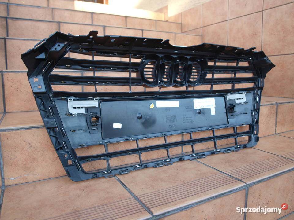 Audi A4 B9 grill chrom atrapa przód parktronik części blacharskie Motoryzacja Kalisz