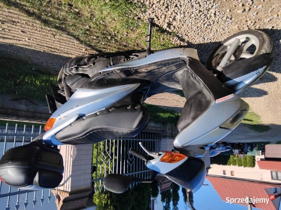 Skuter Yamaha 125 aktualne ubezpieczenie i 125cm3 Konina