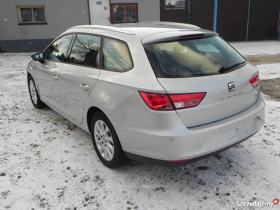 Do sprzedania Seat Leon uszkodzony 2014 serwisowany w ASO Proszowice