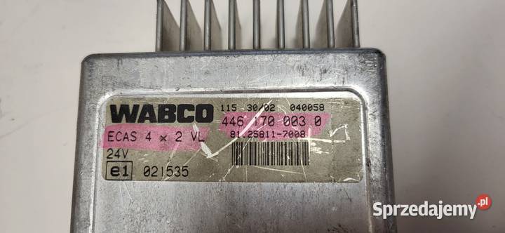 STEROWNIK WABCO ECAS 4461700030 81258117008 ciężarowe pomorskie Mojusz