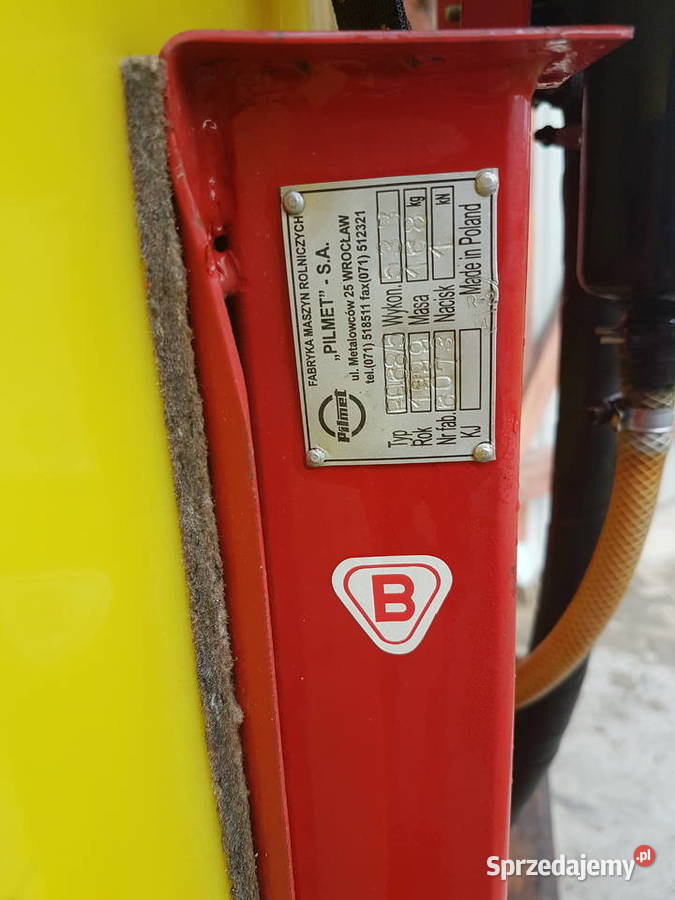 Opryskiwacz Pilmet 300l lanca 10m nieuszkodzony Zamość sprzedam