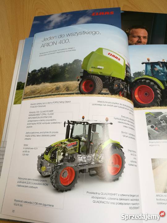 Program produktów CLAAS 2012 2014 2015 Szamotuły sprzedam