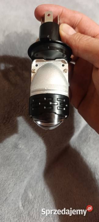 Żarówki H4 led 6500k 12V24V soczewka Szydłowiec