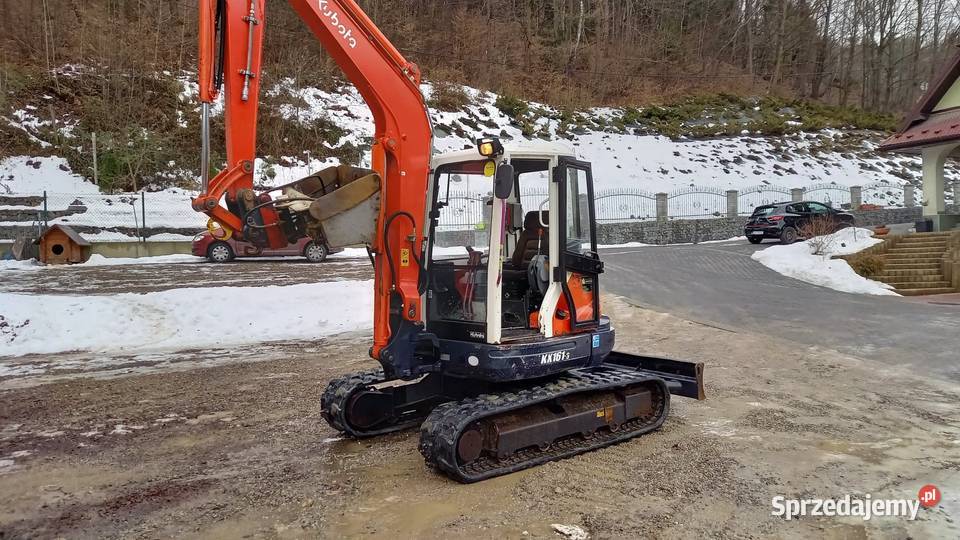 Kubota KX1613 koparka minikoparka gąsienicowa 52