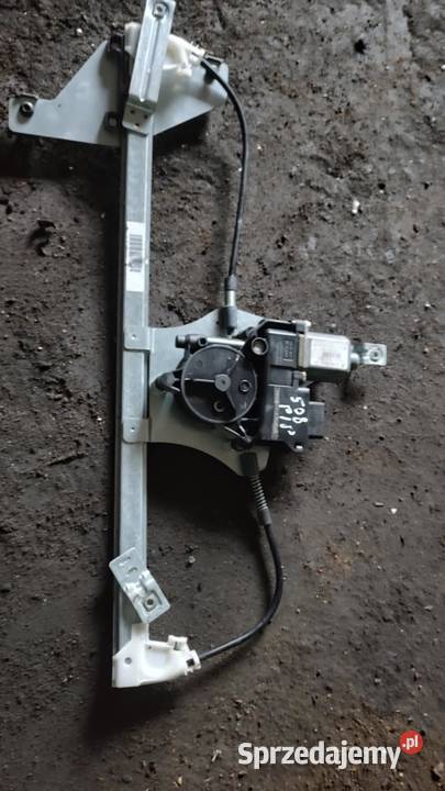 Podnośnik szyby Peugeot 508 prawy przód Wyposażenie wnętrza wielkopolskie Książ Wielkopolski