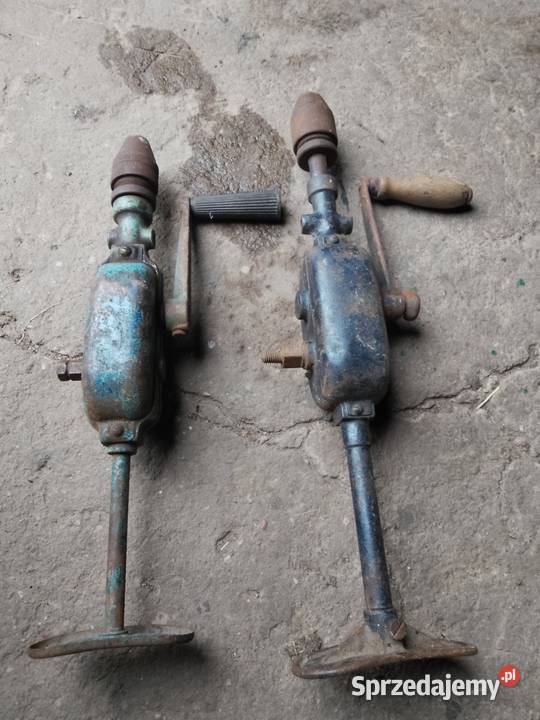 Wiertarka ręczna zabytkowa Siedlec