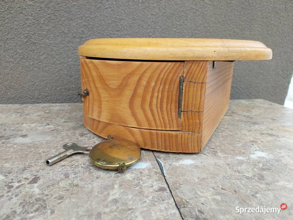 Stary okrągły zegar ścienny klubowy przedwojenny Tczew sprzedam