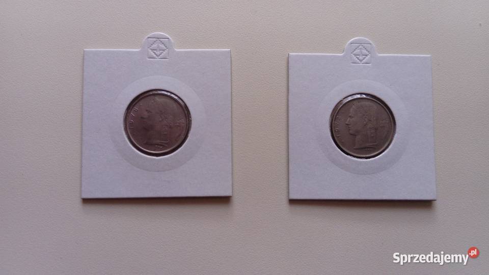 Moneta 1 frank 1972 i 1978 r
