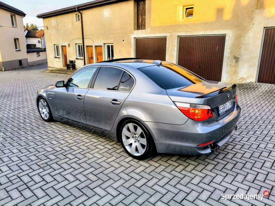 BMW E60 530D 218 Automat Komforty Bezwypadkowy łódzkie