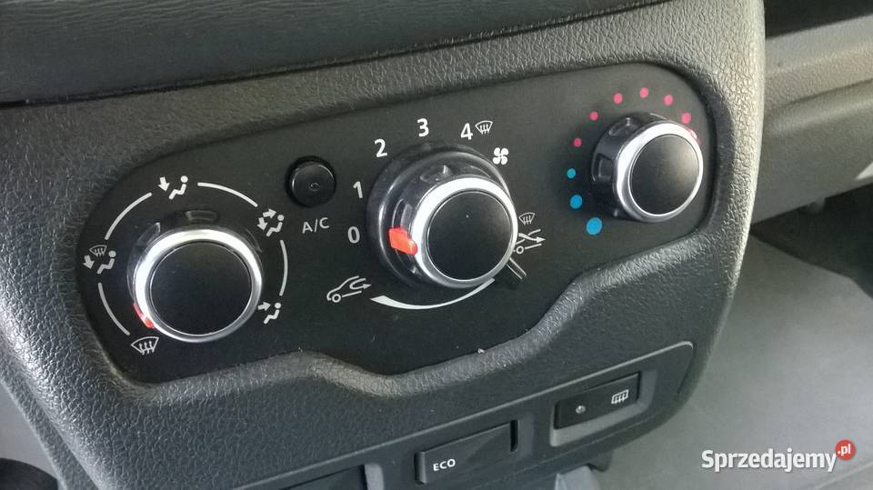 Dacia Dokker 16 GAZ LPG Salon polska 5osobowy relingi dachowe Węgrów