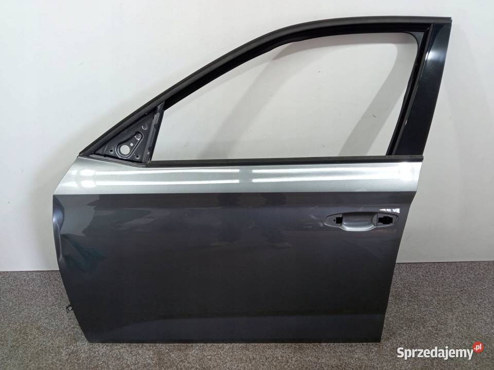 DRZWI LEWE PRZÓD SZARE USZKODZONE Skoda Kamiq I osobowe sprzedam