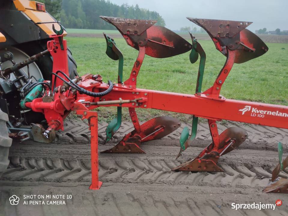 Pług Kvernelan LD 100 wielkopolskie Łobżenica