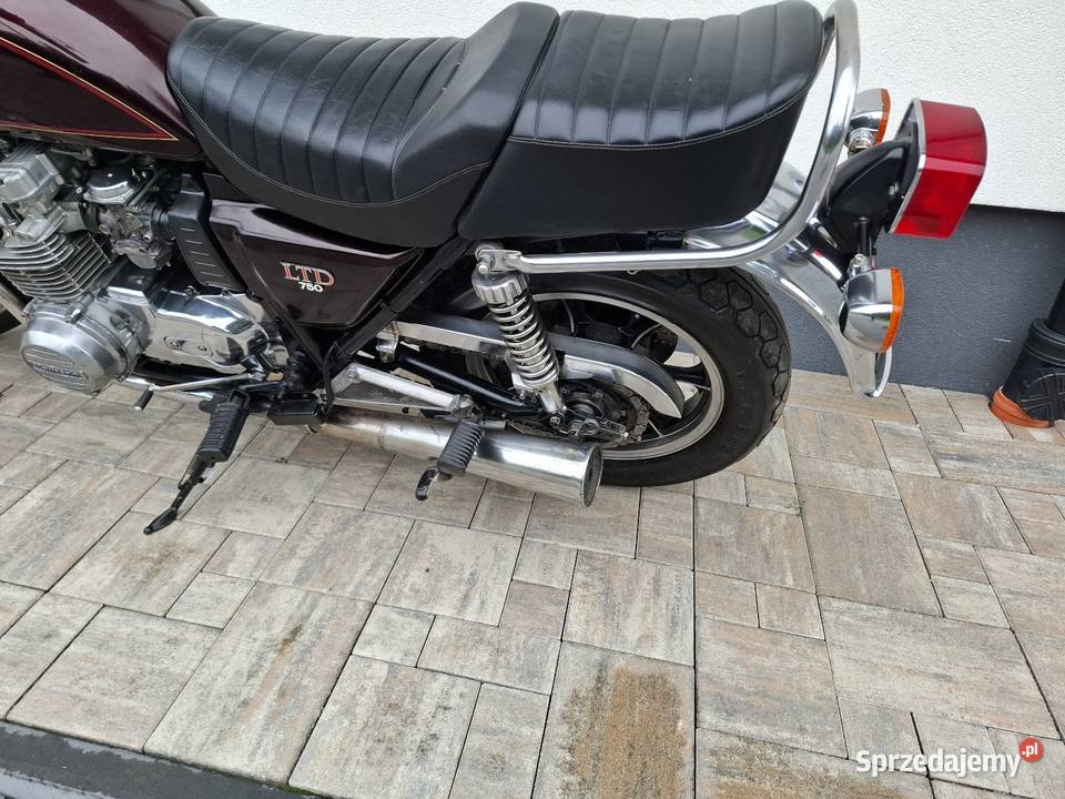 Kawasaki ltd 750 kz 750 przebieg 35 mil 83 nieuszkodzony Motoryzacja Chobrzany