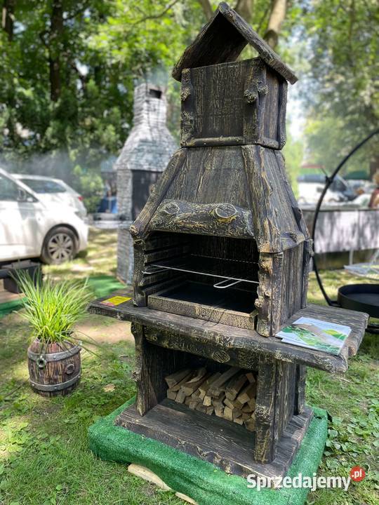 Grill betonowy Forkos K11 IMITACJA DREWNA NOWOŚĆ