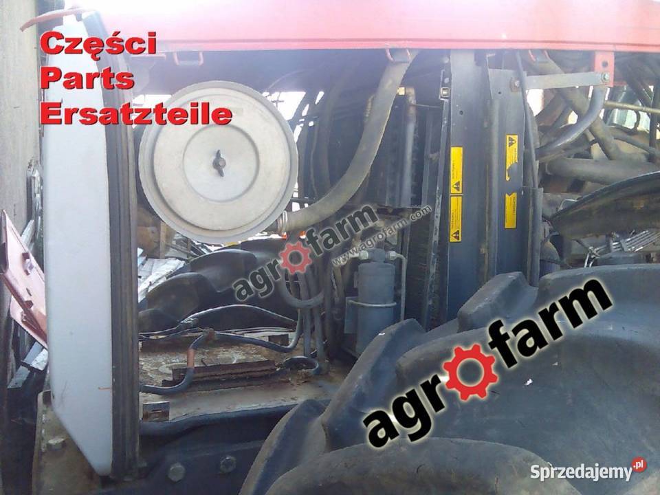Massey Ferguson 8150 części silnik zwolnica oś Byków