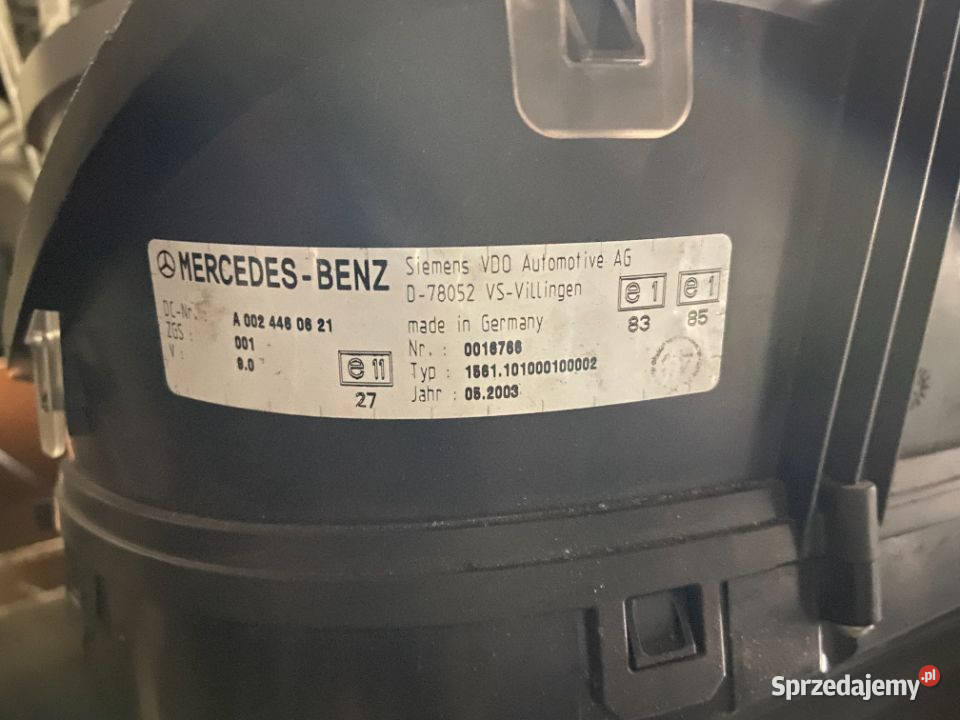 Zegar Licznik Actros Axor 0024460821 VDO 1561 Maszewo