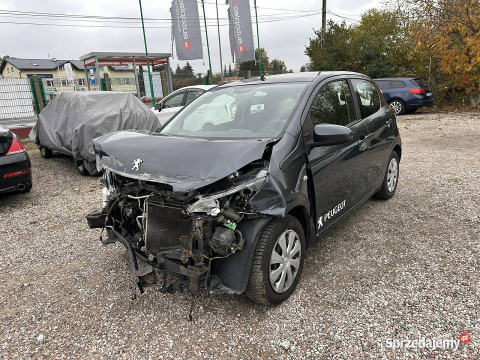 Peugeot 108 10 benzyna 68KlimaKamera cofaniaRej benzyna Warszawa