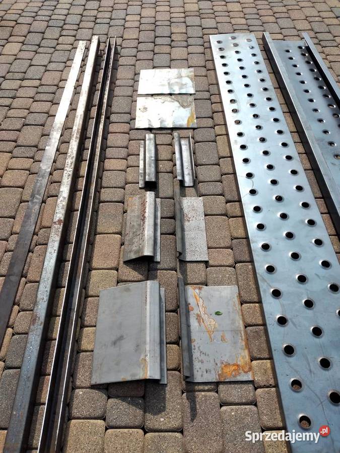 Trapy podjazdy najazdy stalowe zestaw do